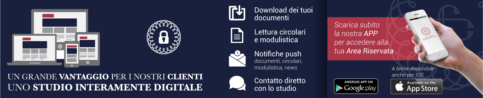 Scarica la nostra app